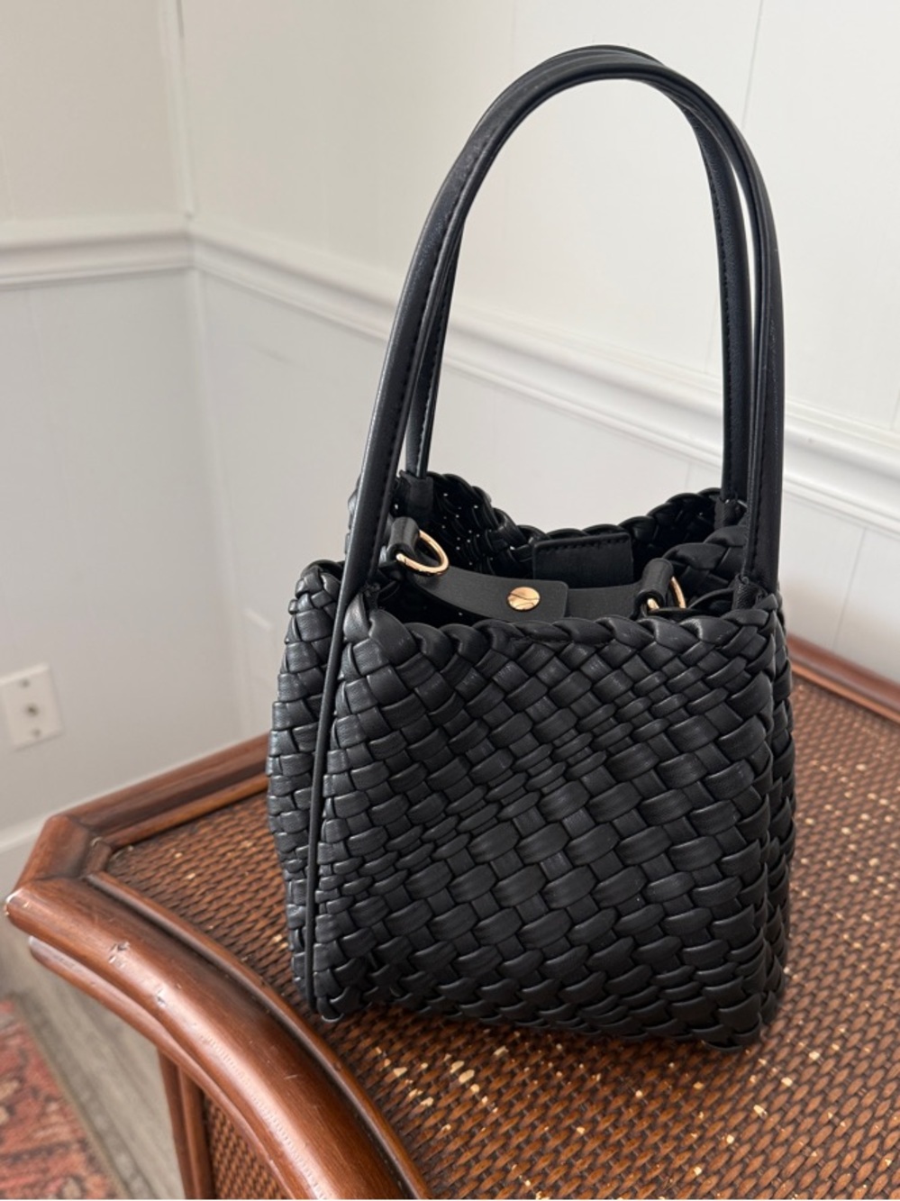 The Hollace Tote: Woven Mini Edition